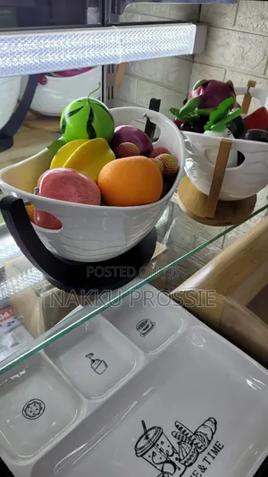White Ceramic Fruit Bowl