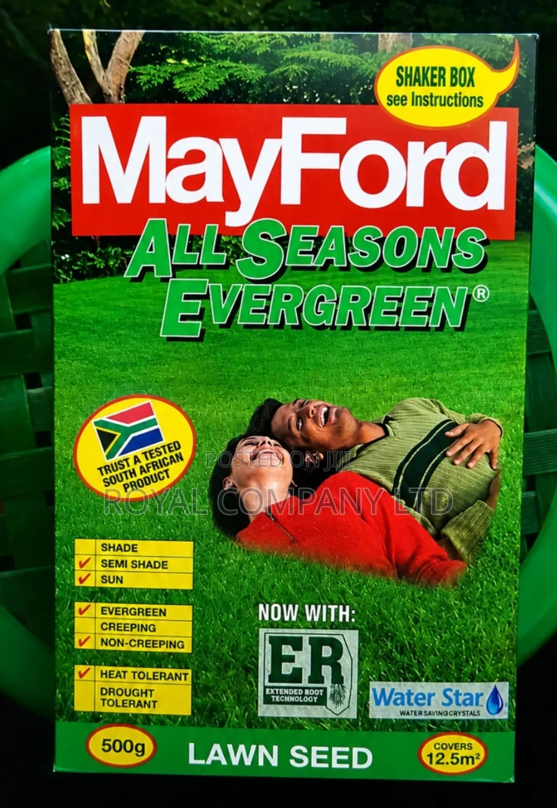 Lawn Seed Green Grass 500gms