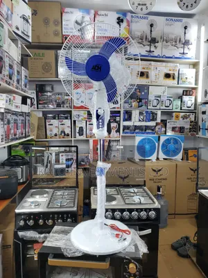 Adh Solar Stand Fan 16 Inch