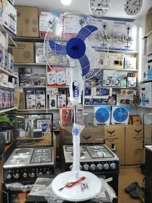 Adh Solar Stand Fan 16 Inch