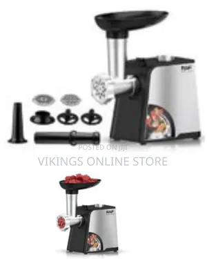 Raf Meat Grinder 2000w Stainless Steel Blades, Detachable Parts,