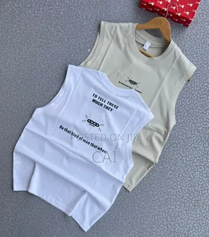 Casual Unisex Armless/Sleeveless Tank Tops, T-Shirts
