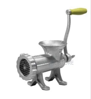 Cast Iron Manual Meat Mincer-sliver, No:12