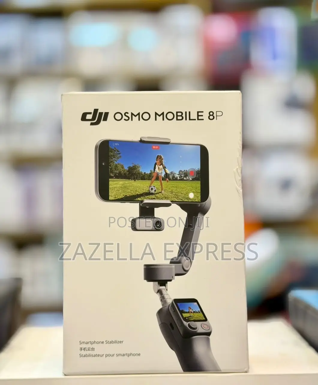 The Dji Osmo Mobile 8p Premium Smartphone Gimbal 3-Axis Stabalization