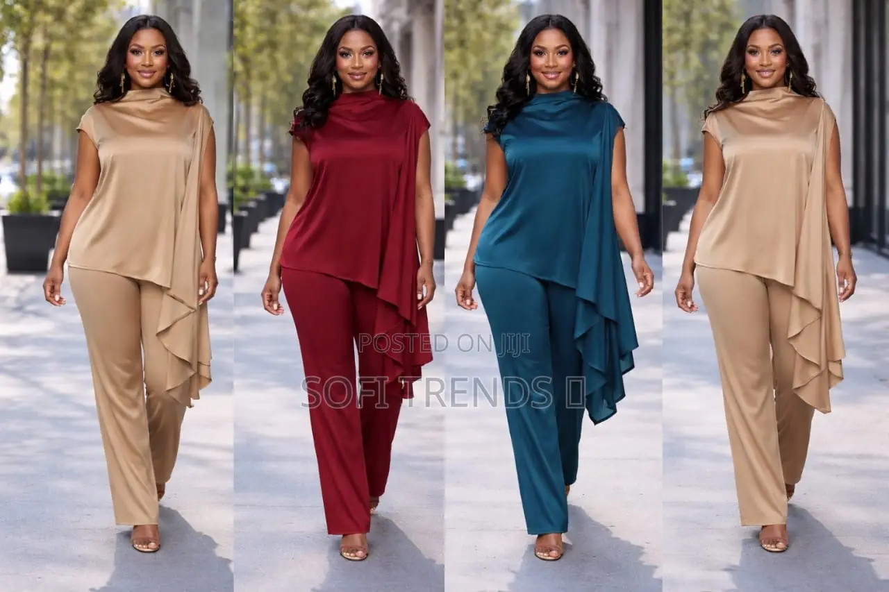 Ladies Silk Two Piece