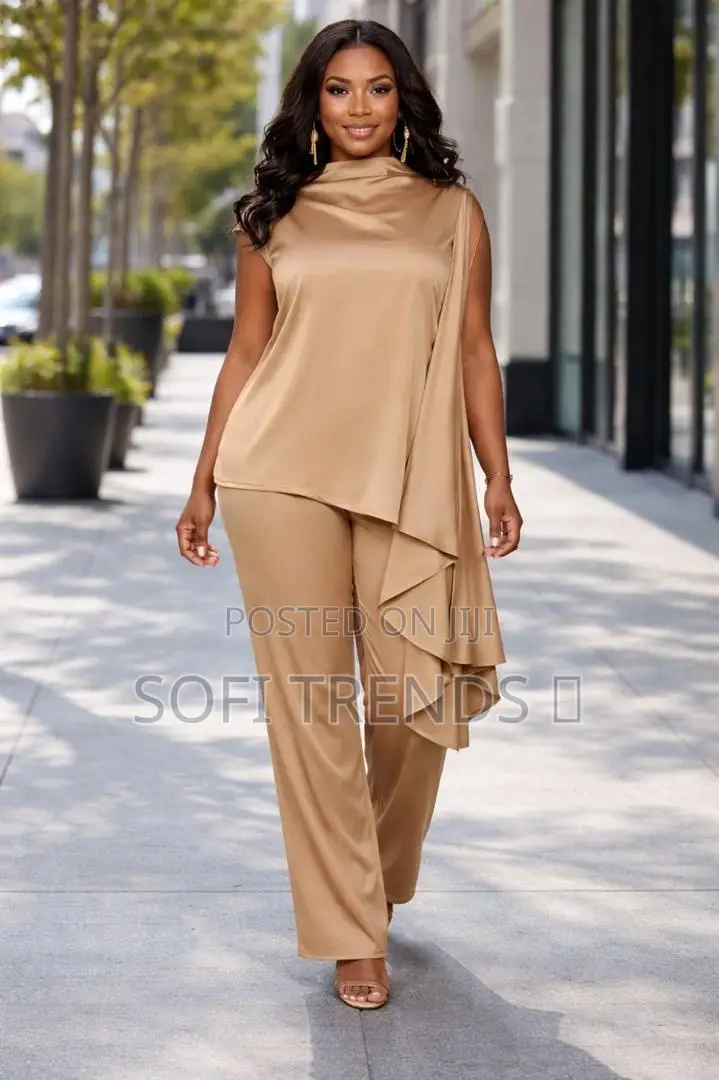 Ladies Silk Two Piece