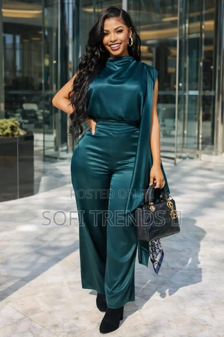 Ladies Silk Two Piece