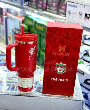 Liverpool Fc Stanley Style Thermal Cup – Insulated Travel Tumbler