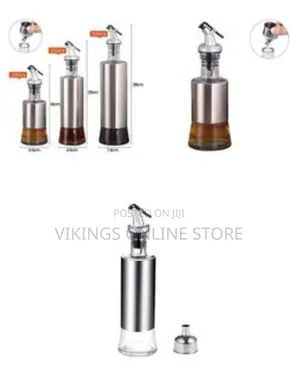 350ml Glass Vinegar Cooking Oil Dispenser Sauce Sprayer Bottle