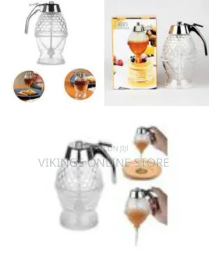 Mini Honey Pot No Drip Syrup Dispenser Oil Jar