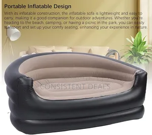 Inflatable Chair, Double Seat Design,