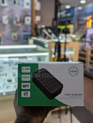 Multi Port Charge Station With Type C and Usb A