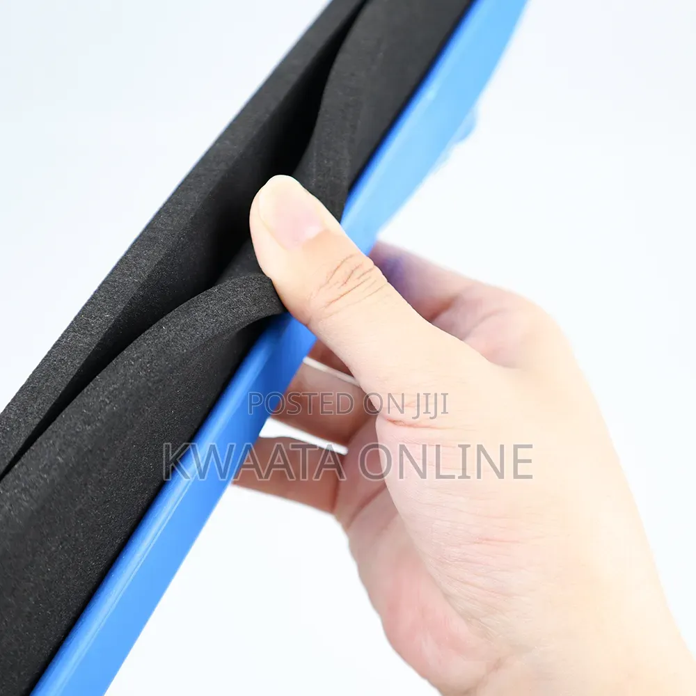Heavy-Duty Floor Squeegee With a Wooden Handle