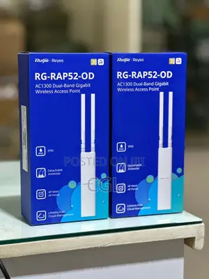 Ruije Reyee Rg-Rap52-Od Ac1300 Dual Band Gigabit Outdoor Acesspoint