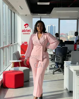 Classy, Structured Two-Piece Pant Full Women's Suits
