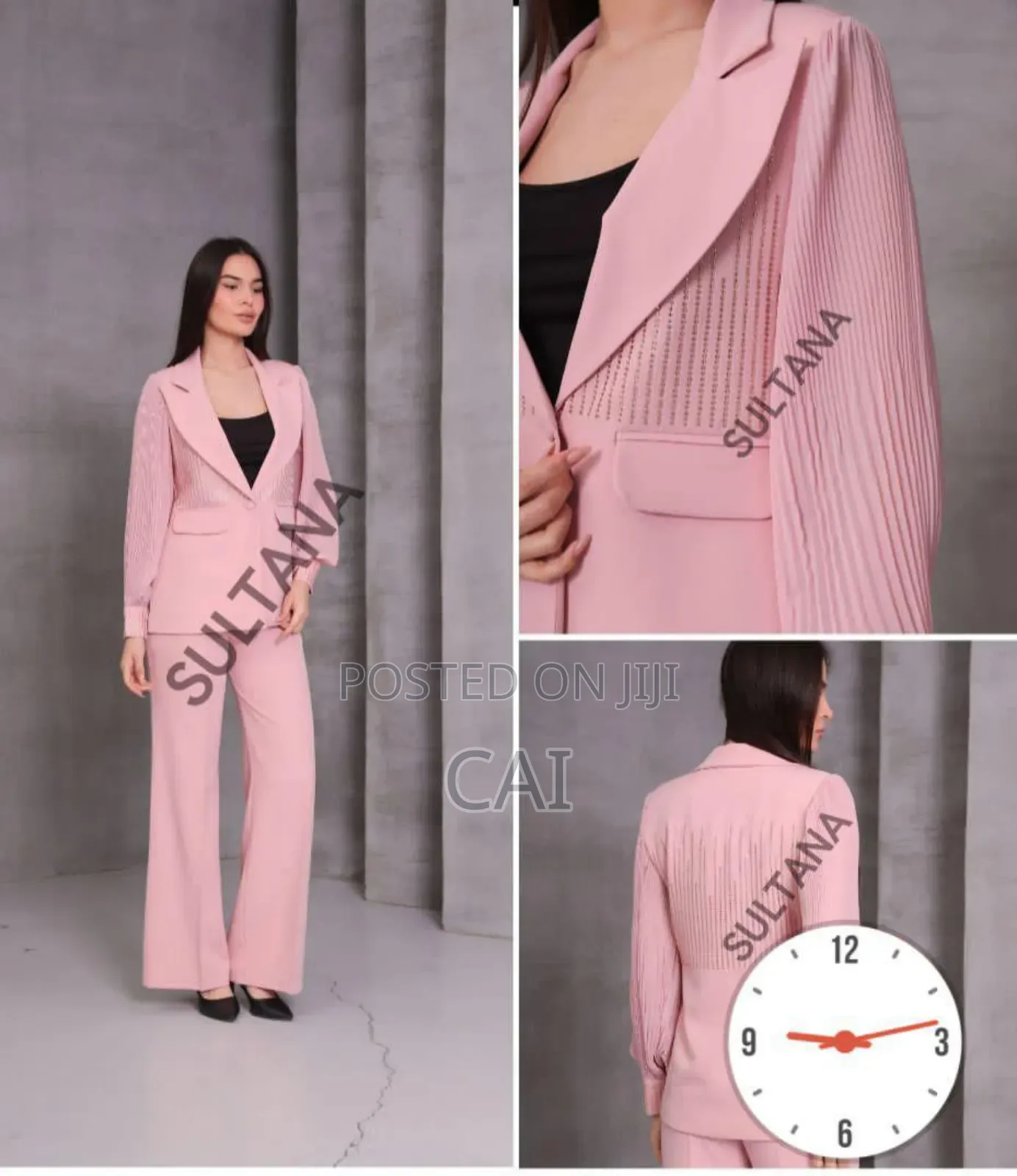 Classy, Structured Two-Piece Pant Full Women's Suits
