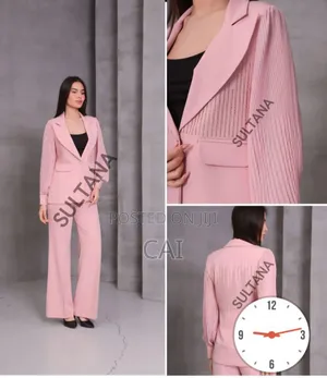 Classy, Structured Two-Piece Pant Full Women's Suits