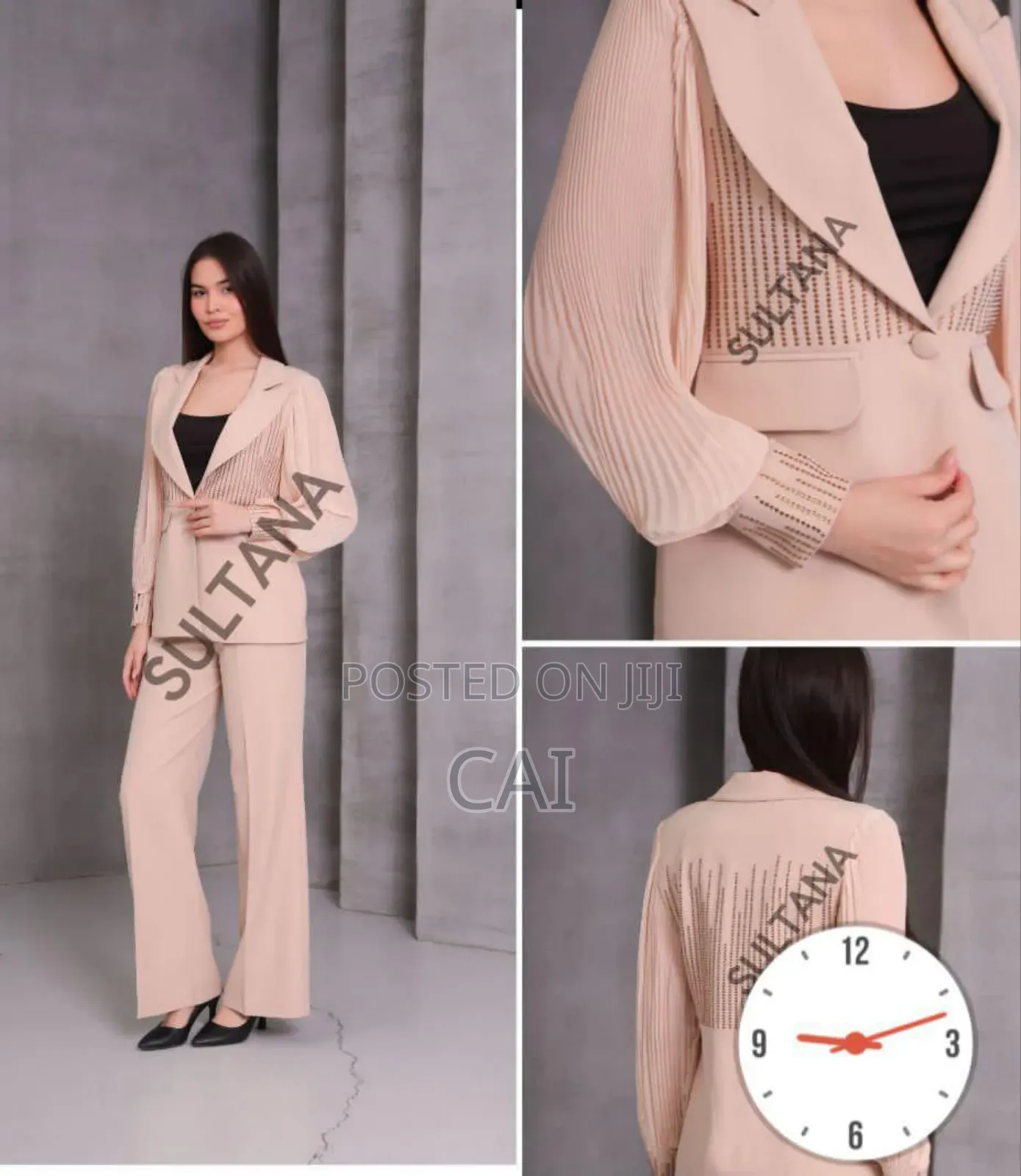 Classy, Structured Two-Piece Pant Full Women's Suits