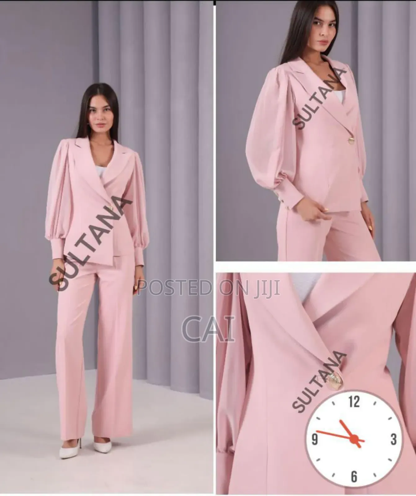 Classy, Structured Two-Piece Pant Full Women's Suits