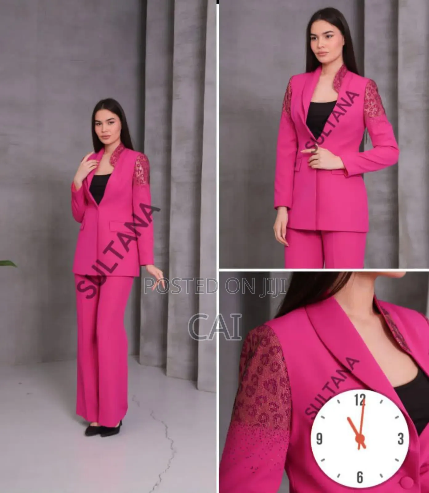 Classy, Structured Two-Piece Pant Full Women's Suits