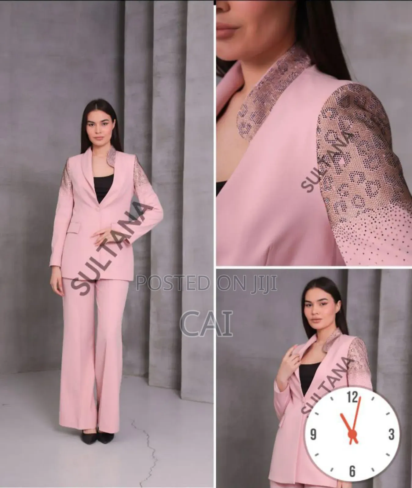 Classy, Structured Two-Piece Pant Full Women's Suits