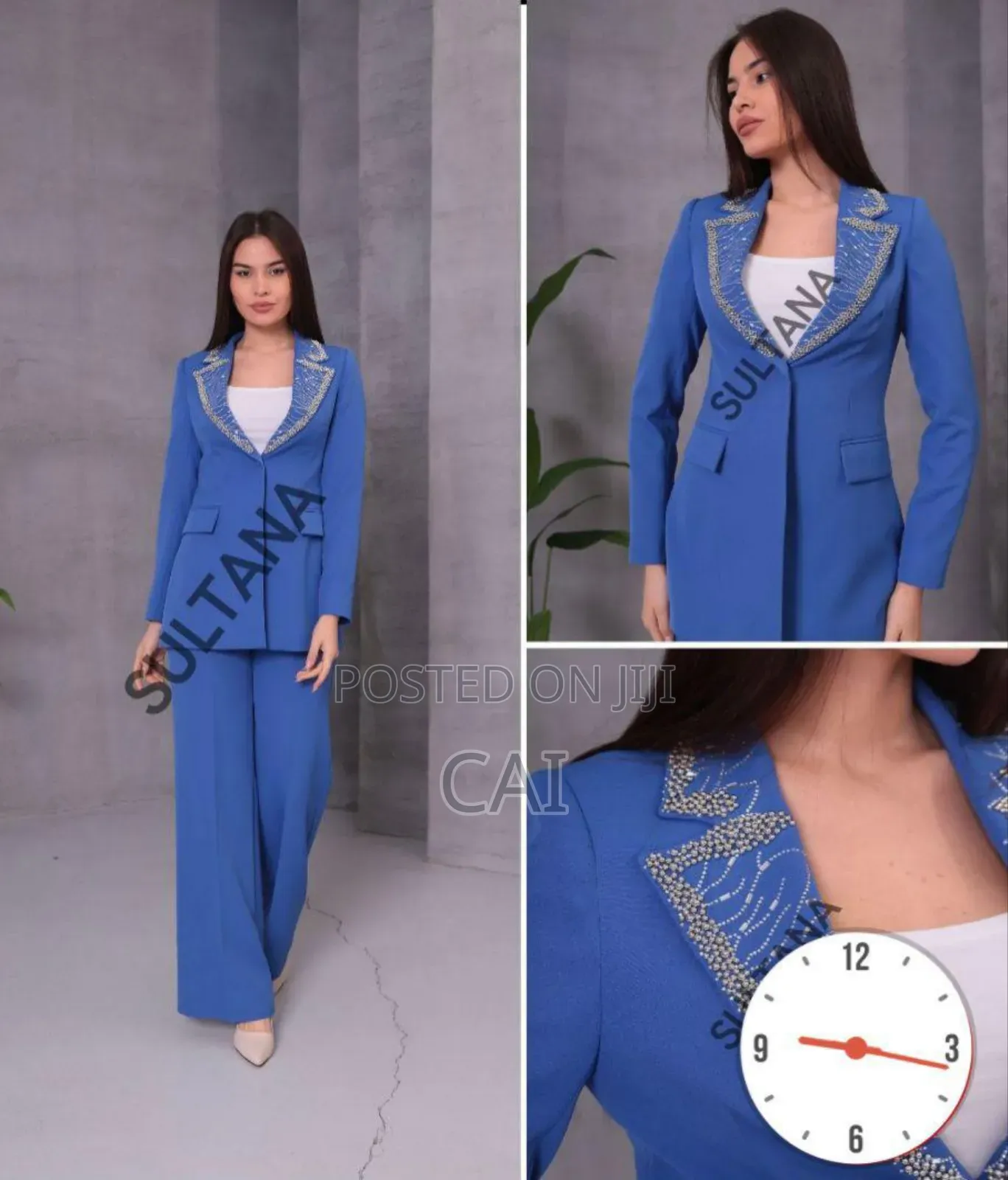 Classy, Structured Two-Piece Pant Full Women's Suits