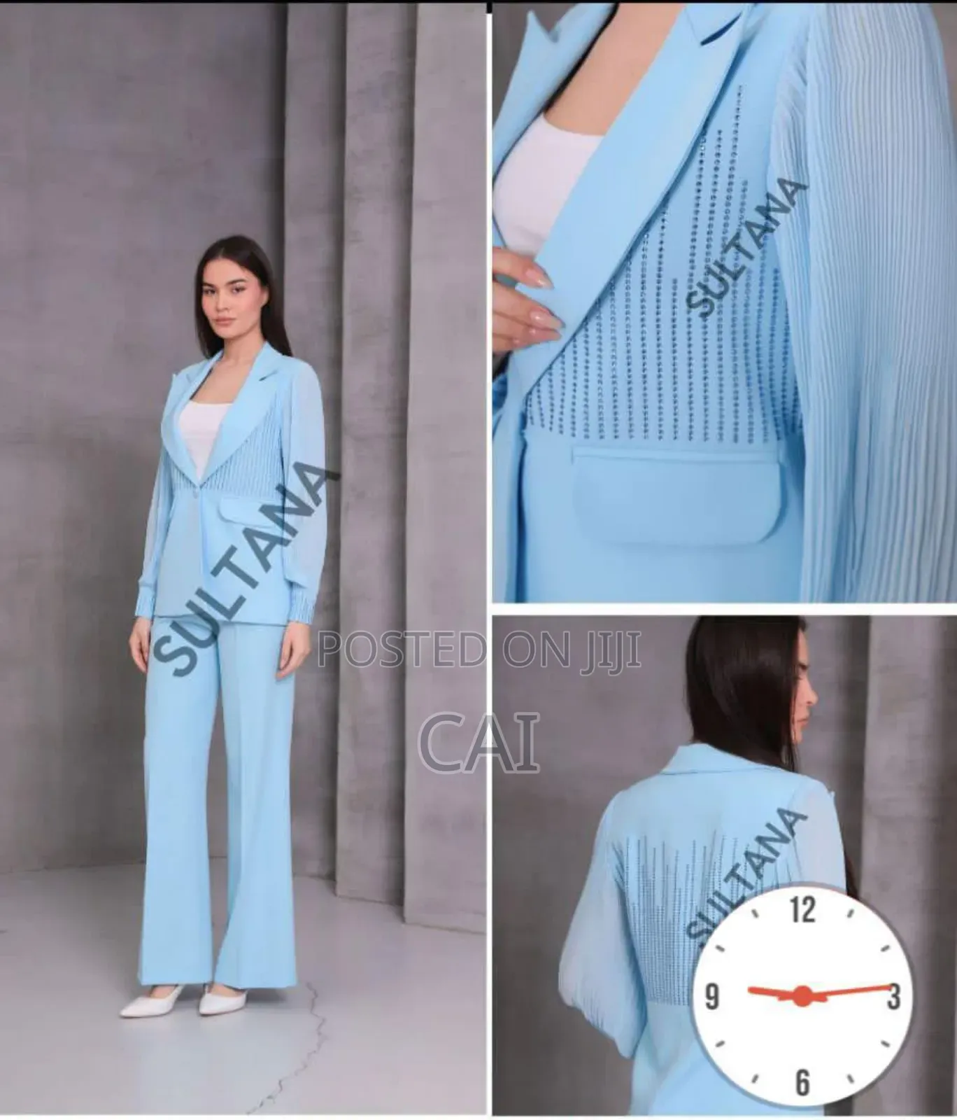 Classy, Structured Two-Piece Pant Full Women's Suits