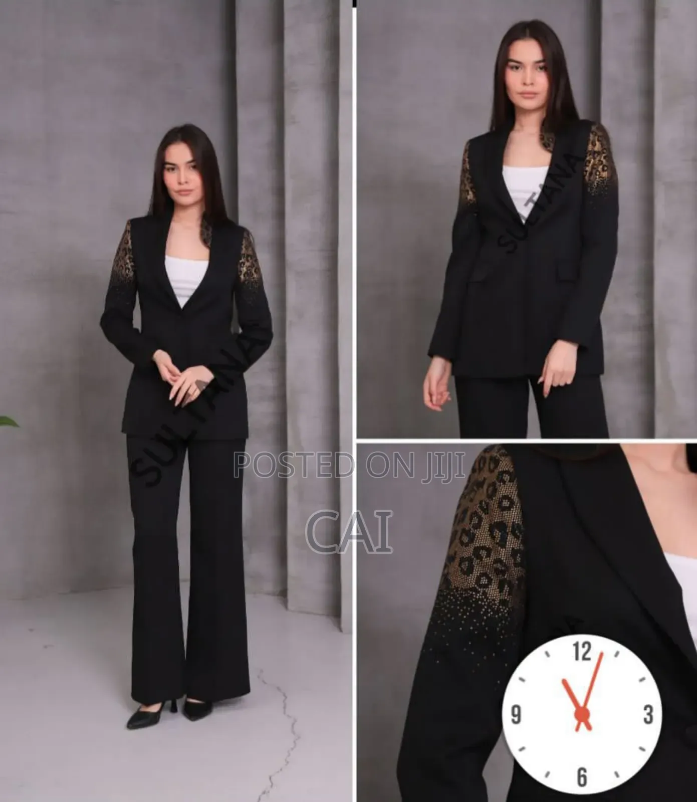 Classy, Structured Two-Piece Pant Full Women's Suits