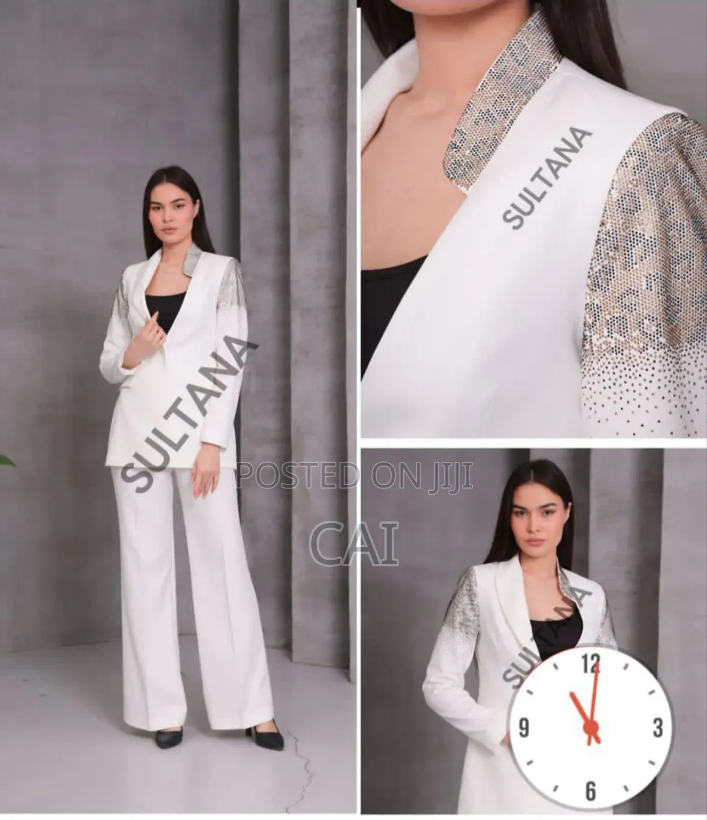 Classy, Structured Two-Piece Pant Full Women's Suits
