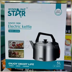 Winning Star Stainless Steel Electric Kettle With 5l. Electric Kettle