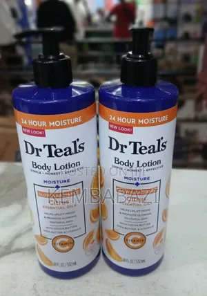 Dr Teal's Glow Radiance Citrus Essential Oils Body Lotions