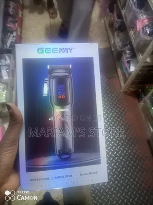 Geemy Professional Hair Clipper, With a Metal Body