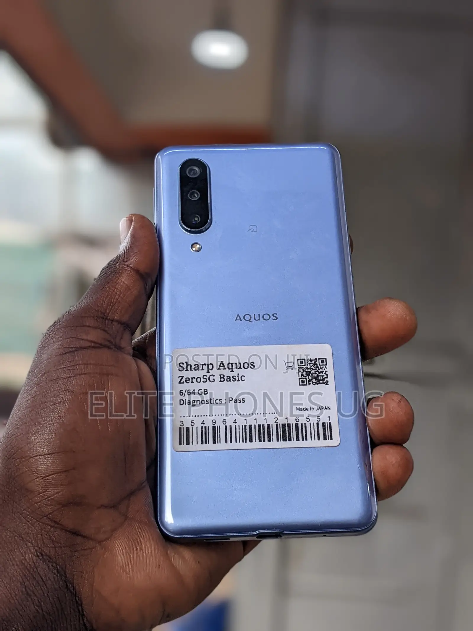 Sharp Aquos Zero 5G Basic 128 GB Blue