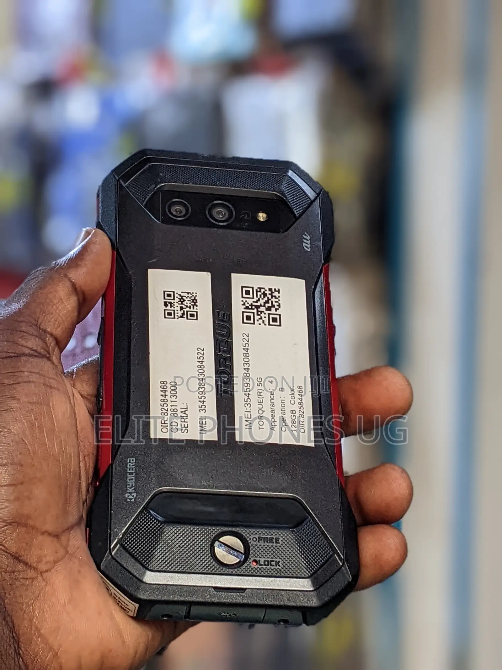 Kyocera Torque 5G 128 GB Black