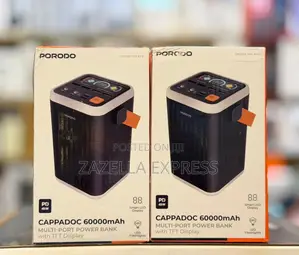 Porodo Cappadoc 60000mah Multi-Port Power Bank 45w Power Delivery,