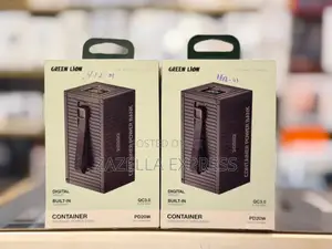 Green Lion Container Power Bank 20000mah 20w, With 4in1 Charging