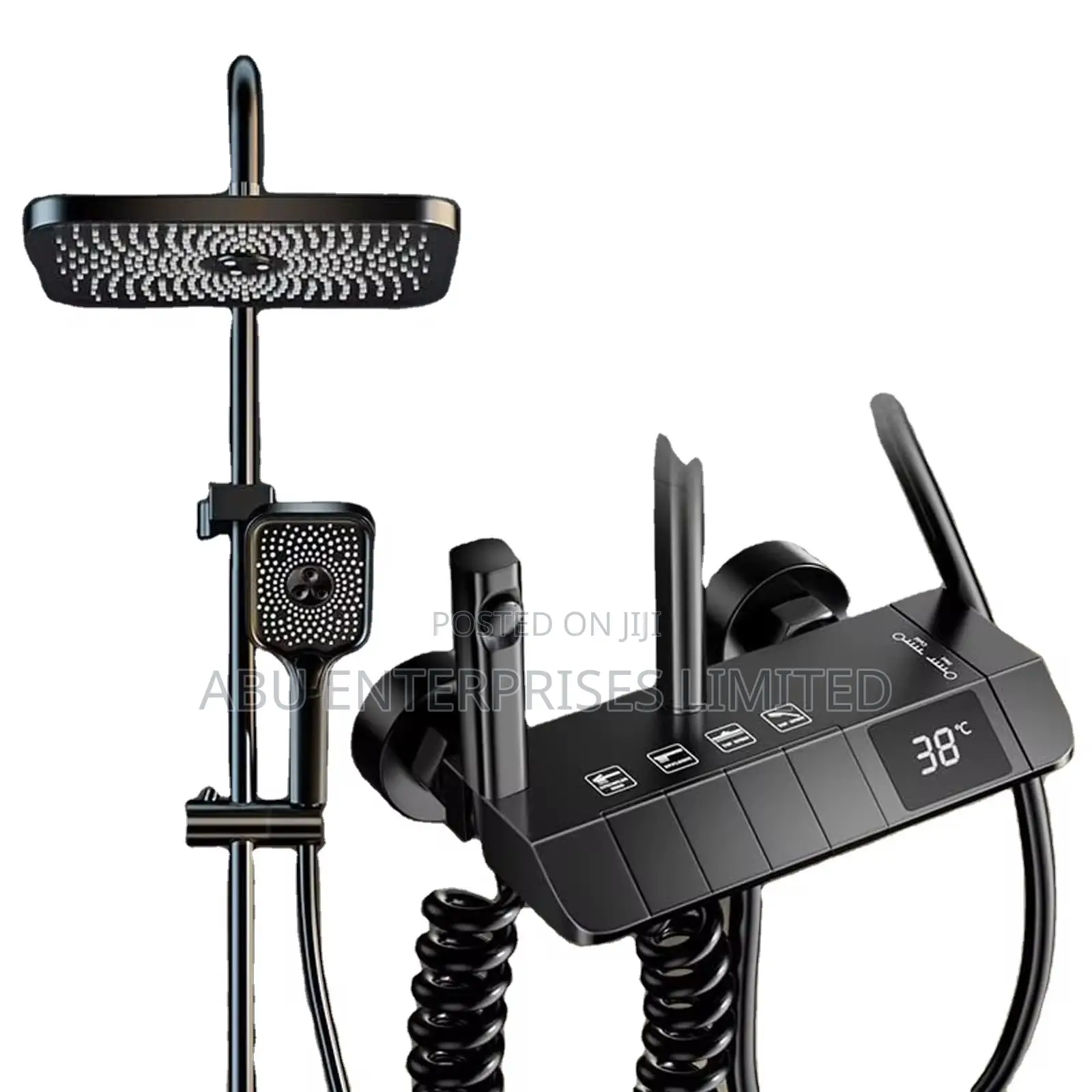Black Shower Mixers