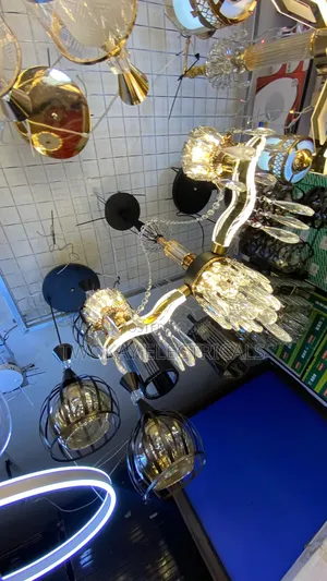 3 Arm Led Crystal Pendant Light