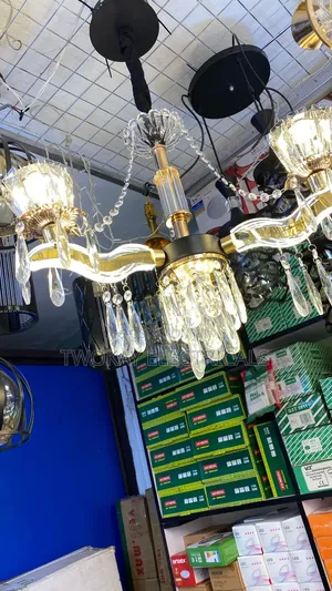 3 Arm Led Crystal Pendant Light