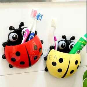 Ladybird Bettle Toothbrush Holder