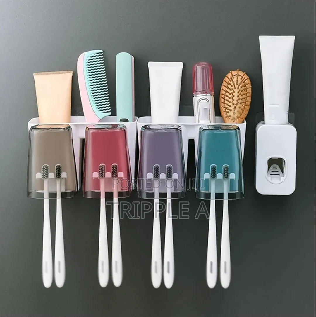 Toothbrush Holder Multifunction Toothpaste Holder