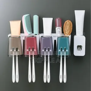 Toothbrush Holder Multifunction Toothpaste Holder