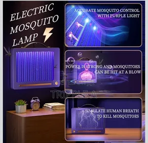 Rechargeable Silent Flat Mosquito Killer Lamp