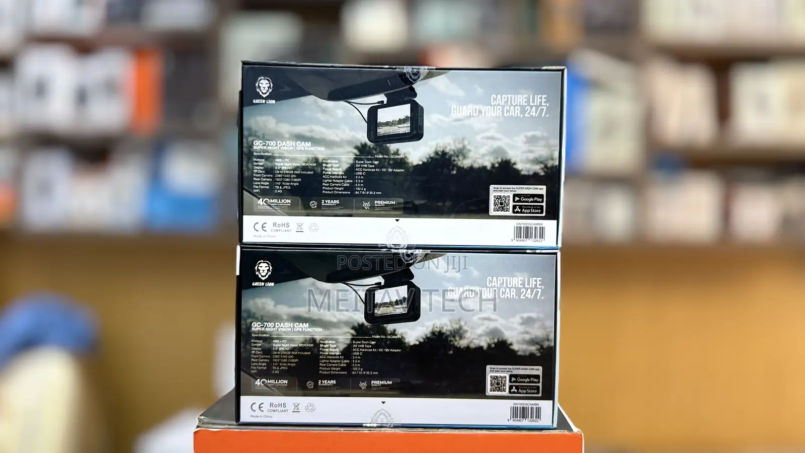 Dash Cam With Super Night Vision GPS Function