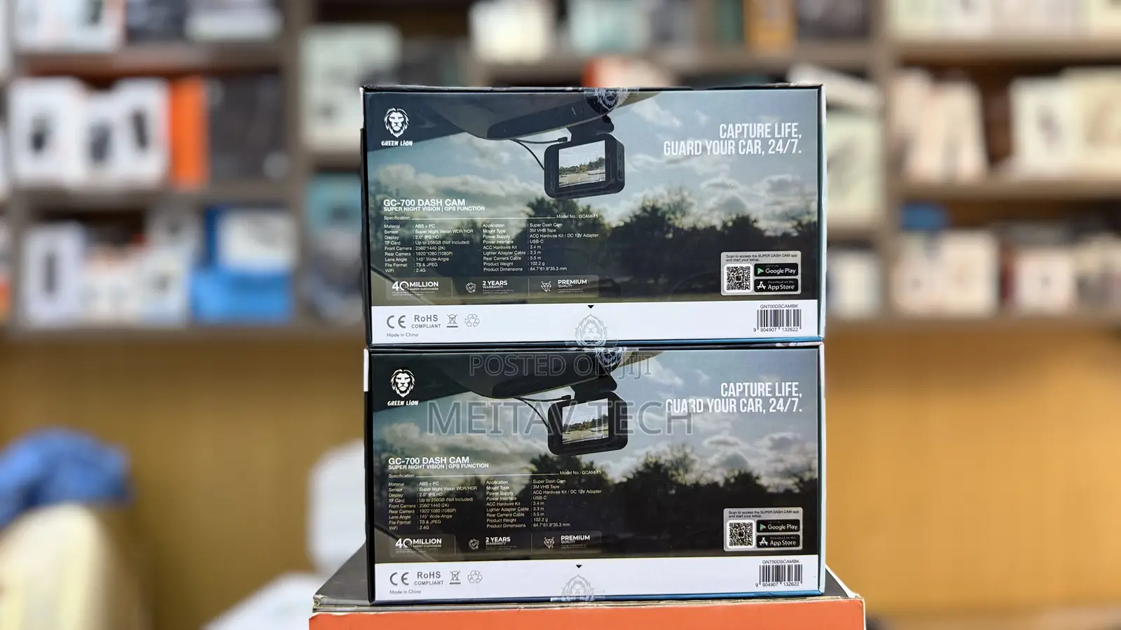 Dash Cam With Super Night Vision GPS Function