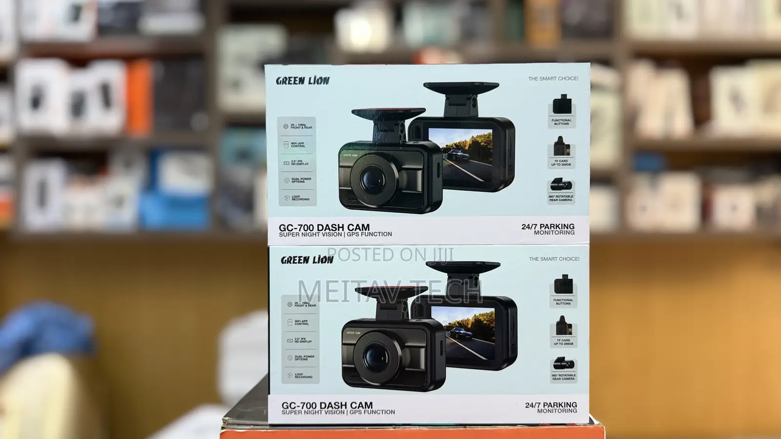 Dash Cam With Super Night Vision GPS Function