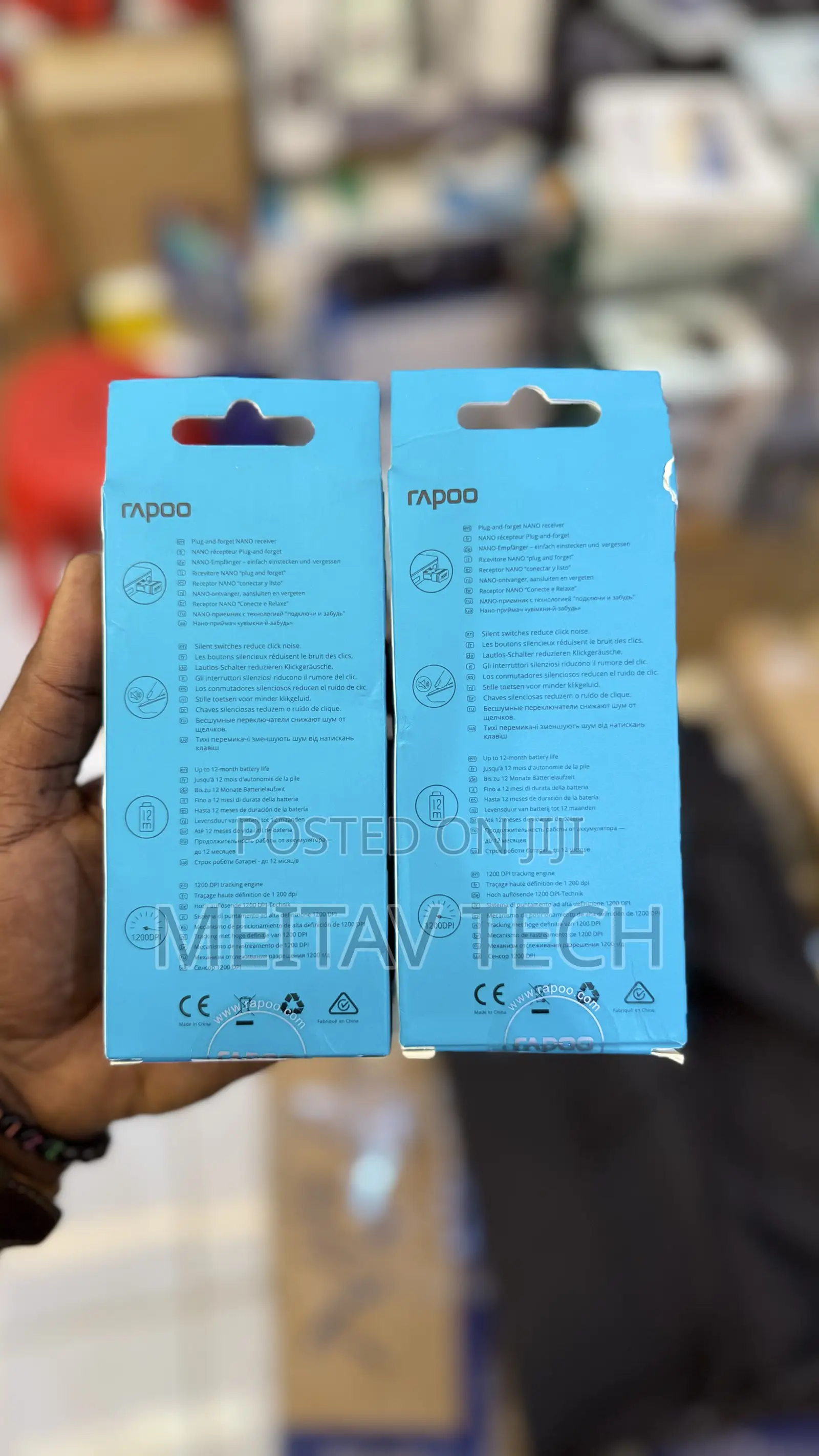 Rapoo 1510 Wireless Optical Mouse