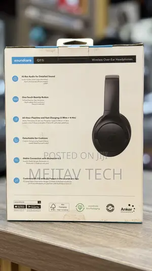 Soundcore Q11i Wireless Over-Ear Bluetooth Headphones