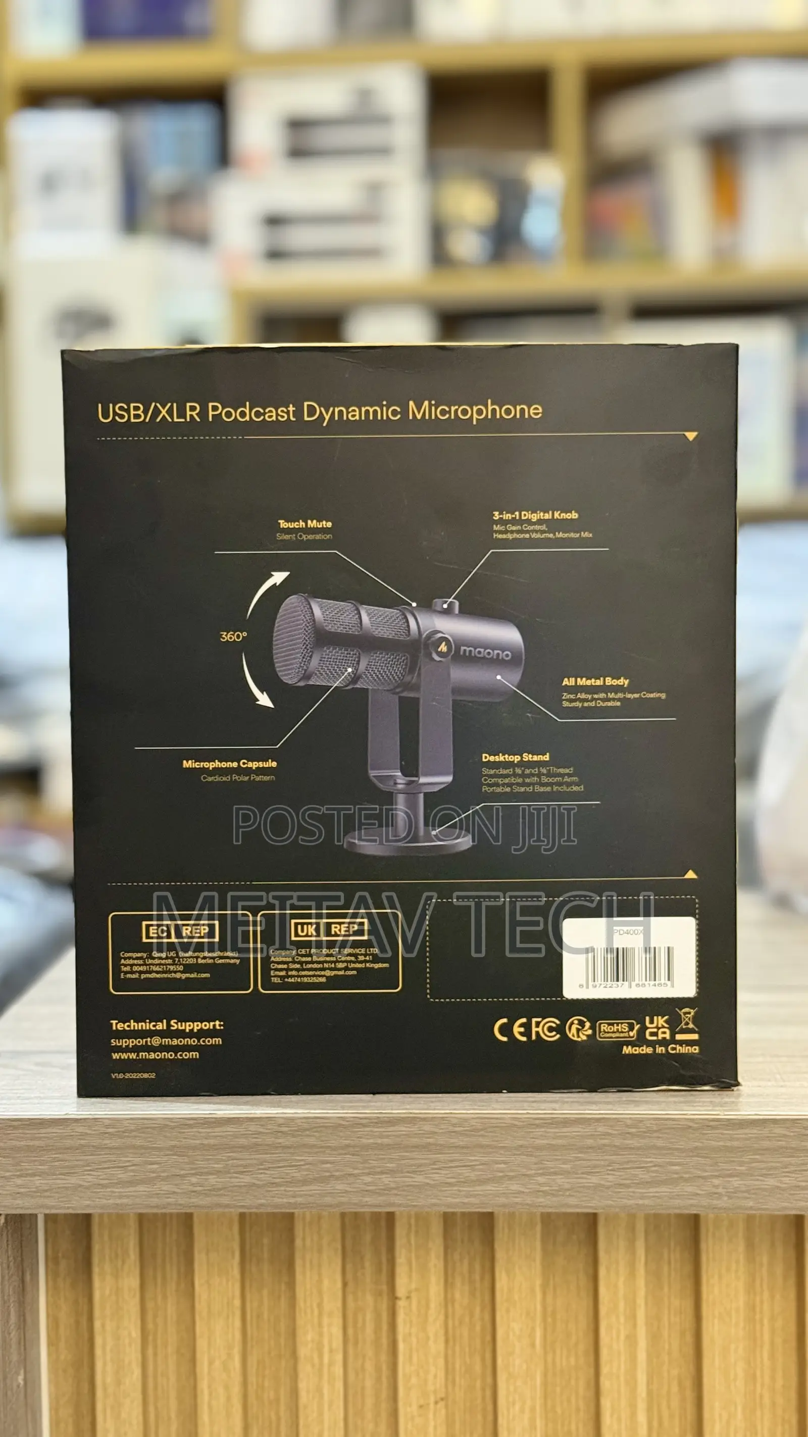 Maono Pd400x Usb/XLR Podcast Dynamic