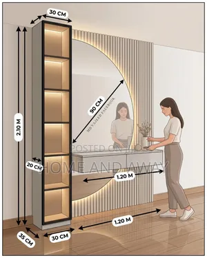 Smart Wall Dressing Vanities in Any Colour Order Now